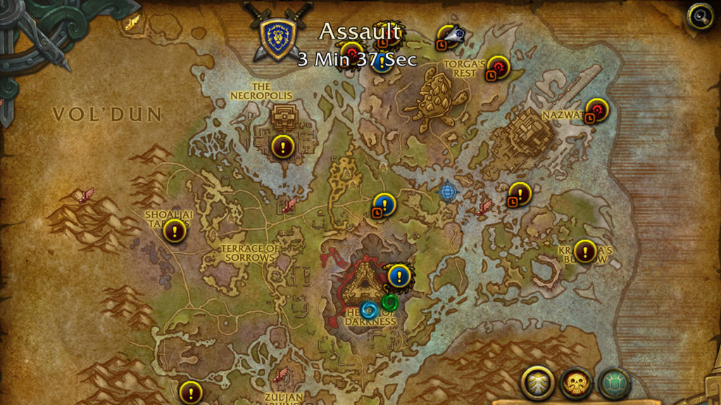 Faction Assault Map, Battle for Azeroth