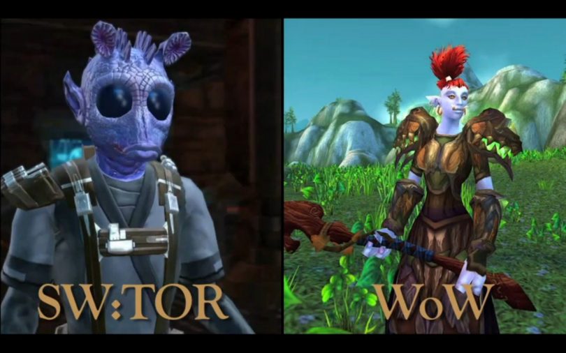 WoW vs SWTOR is really a guide competitors in the MMORPG